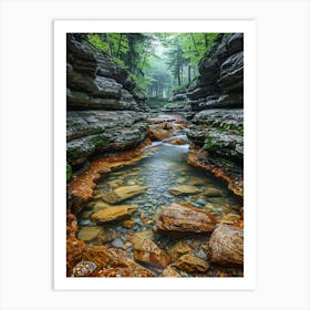 Rocky Creek Art Print