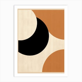 Geometric Whispers; Bauhaus Illusions Art Print