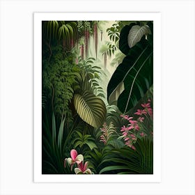Hidden Paradise 4 Botanical Art Print