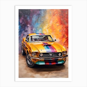 Mustang 1 Art Print