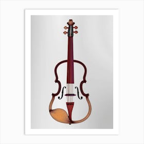 Violin Art Print