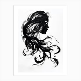 Portrait Of A Woman 177 Art Print