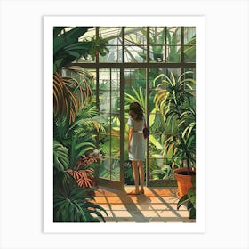 In The Garden Denver Botanical Gardens 4 Art Print