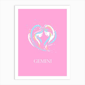 Gemini Art Print