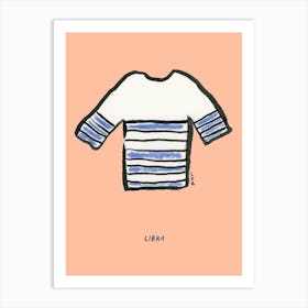 Suéteres del zodiaco | Libra Art Print