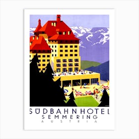 Semmering, Austria Art Print