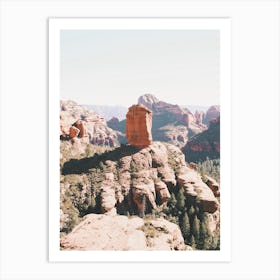 Sedona Rock Formation Art Print