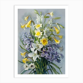 Daffodils 12 Art Print