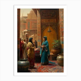 Islamic Women Art Print