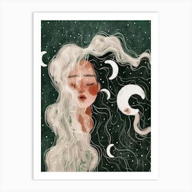 Dream Girl 2 Art Print