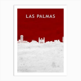 Las Palmas Spain Art Print