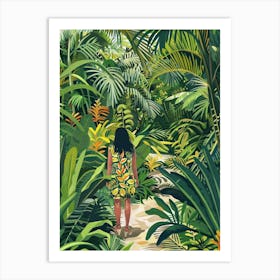 In The Garden Fairchild Tropical Botanic Garden Usa 4 Art Print
