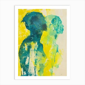 'Two Women' 3 Art Print