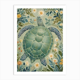 Sea Turtle Art Print