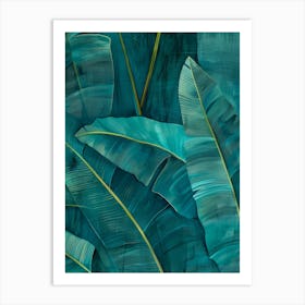 Tropical Leaves 31 Art Print