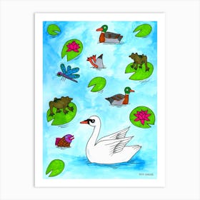 Pond Art Print