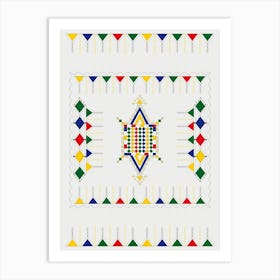 Tribal Pattern Art Print