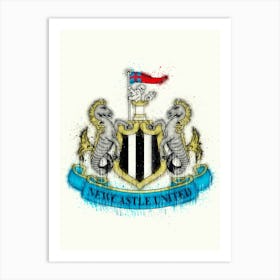 Newcastle United FC 1 Art Print