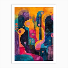 Abstract Painting 63 Art Print