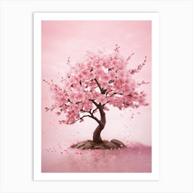 Cherry Blossom Tree 6 Art Print