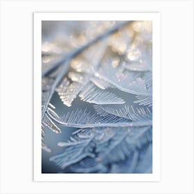 Ice Crystals Art Print