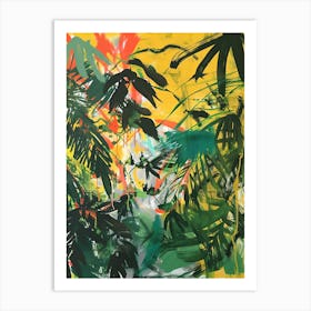 Tropical Jungle 21 Art Print