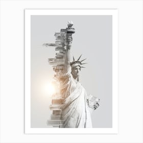 Statue Of Liberty 49 Art Print