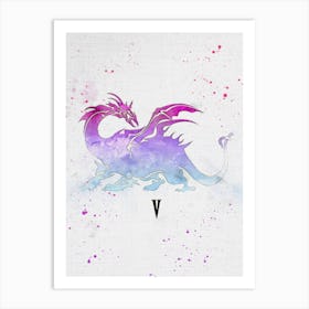 Final Fantasy Watercolor 2 Art Print