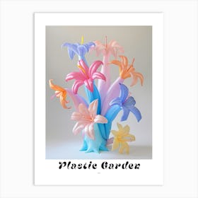 Dreamy Inflatable Flowers Poster Lily 1 Art Print