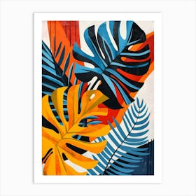 Tropical Leaves 68 Art Print