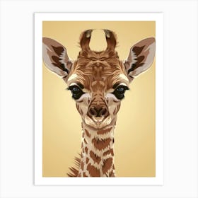 Giraffe 63 Art Print