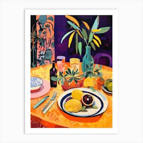 Table Setting Art Print