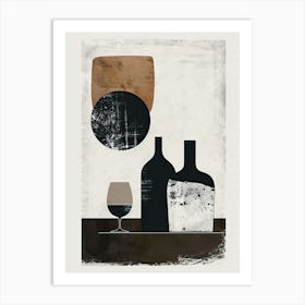 Port Louis Stone Park Bauhaus Minimalist Art Print