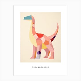 Nursery Dinosaur Art Ouranosaurus 1 Poster Art Print