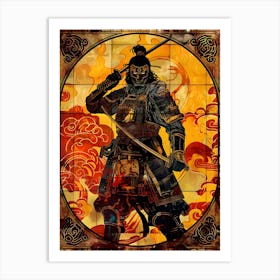 Samurai Warrior 7 Art Print