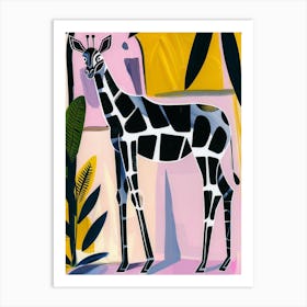 Giraffe 80 Art Print