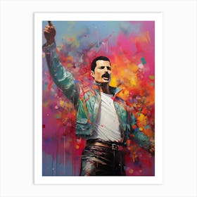Freddie Mercury (3) Art Print