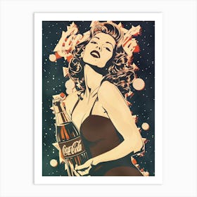 Coca Cola Girl 2 Art Print