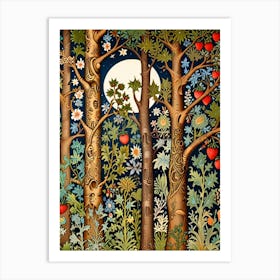 William Morris Fairytale Forest Art Print