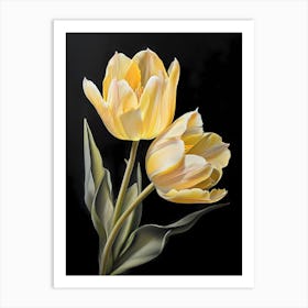 Yellow Tulips 1 Art Print