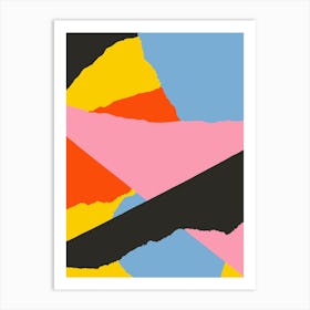 Colour Blocking #2 Art Print