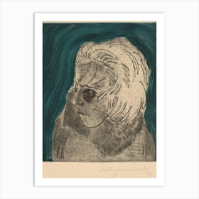 Tired Woman, Sonia Gramatté (1923), Paul Klee Art Print