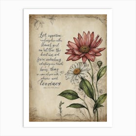 Let Hope Bloom Art Print