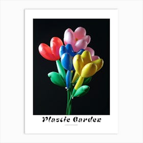 Bright Inflatable Flowers Poster Everlasting Flower 3 Art Print