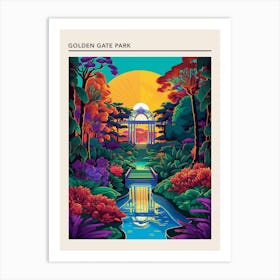 Golden Gate Park San Francisco 3 Art Print