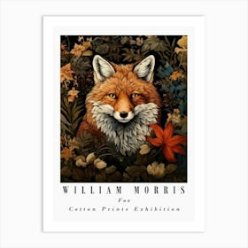 William Morris fox 1 Art Print