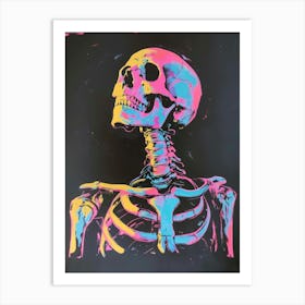 Skeleton 12 Art Print