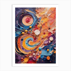 Abstract Painting 41 Art Print