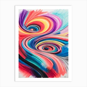 Swirls 1 Art Print