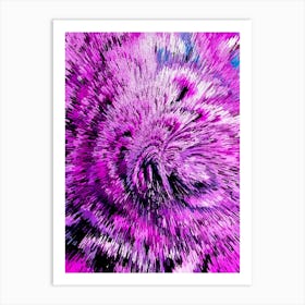 Acrylic Extruded Painting 587 Art Print